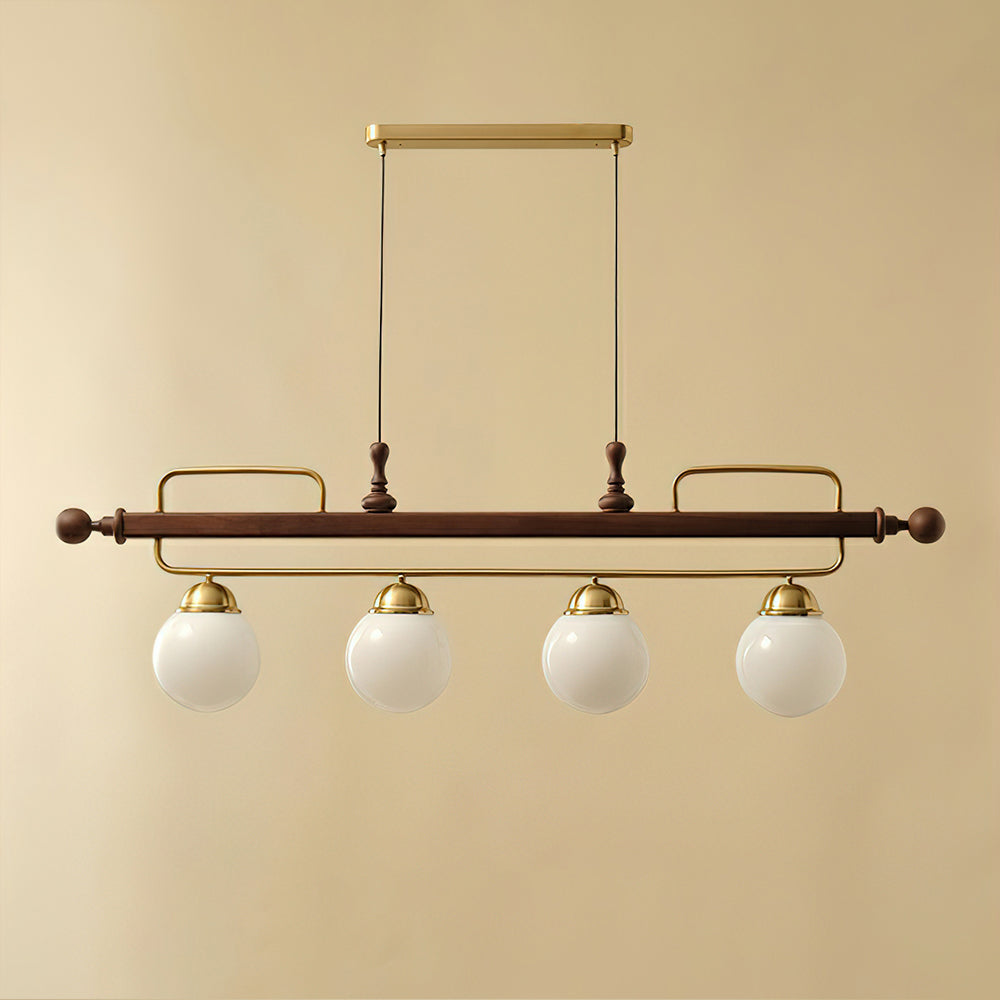 Quad Sphere Chandelier 47.2