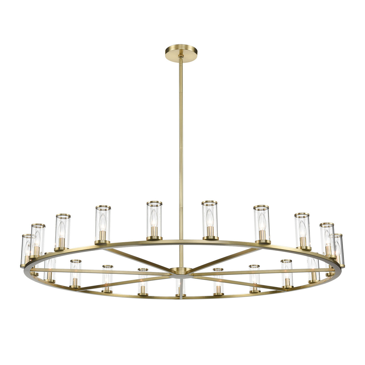 Glass Coral Chandelier, 84-Light, LED, Black