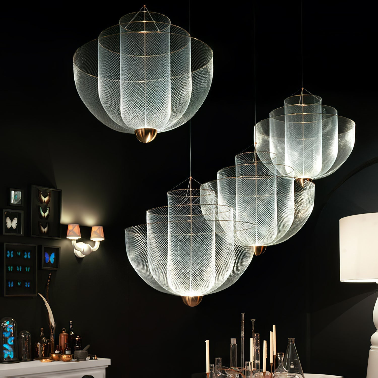 Meshmatics Hanging Lamp Chandelier