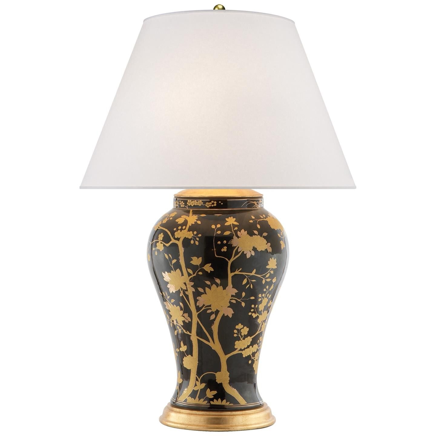 Gable 34 Inch Table Lamp table lamp in metal, fabric, ceramic | Tianguang Select