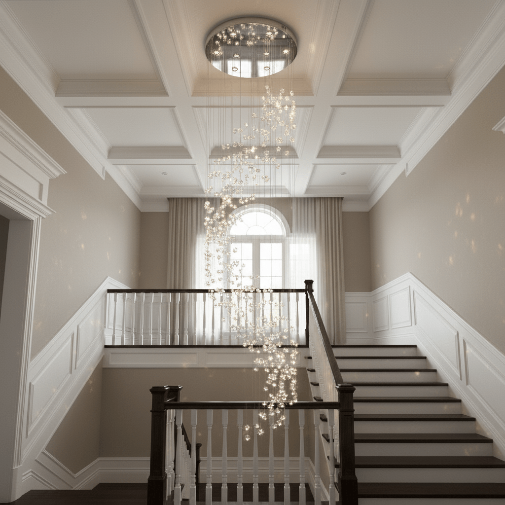 Raw Crystal Customizable Chandelier
