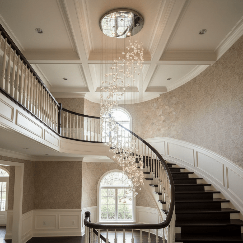 Raw Crystal Customizable Chandelier