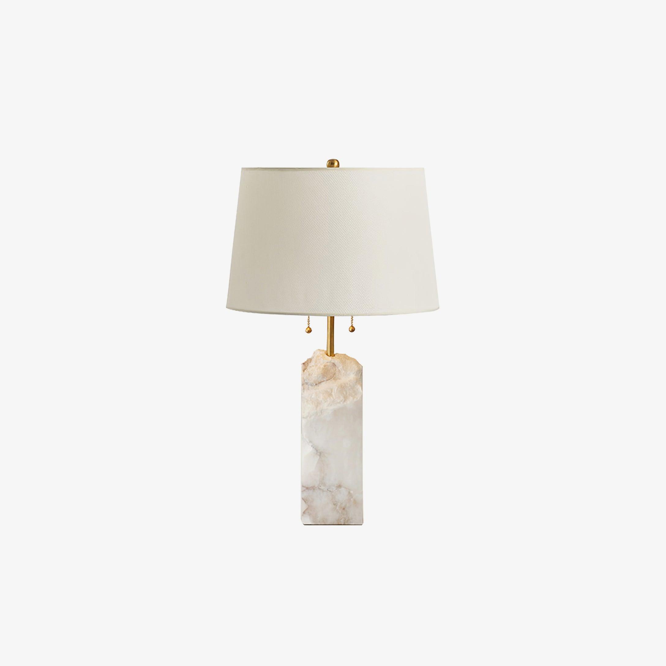 Raw Alabaster Accent Lamp Table Lamp