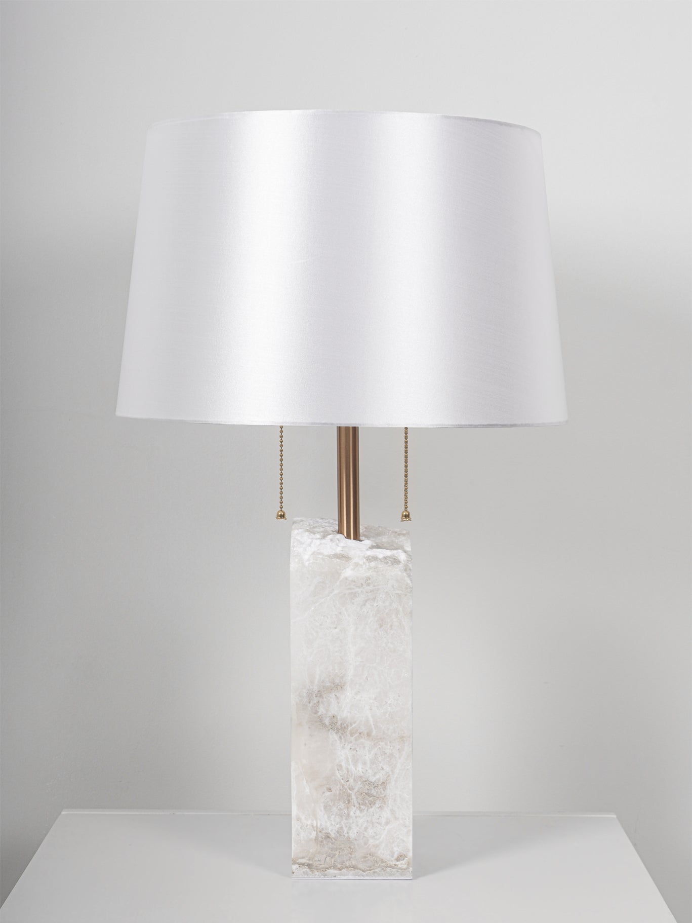 Raw Alabaster Accent Lamp Table Lamp