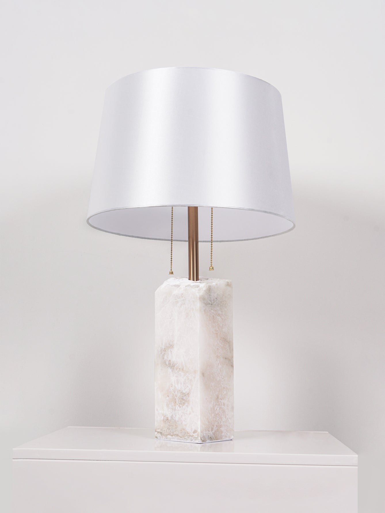 Raw Alabaster Accent Lamp Table Lamp
