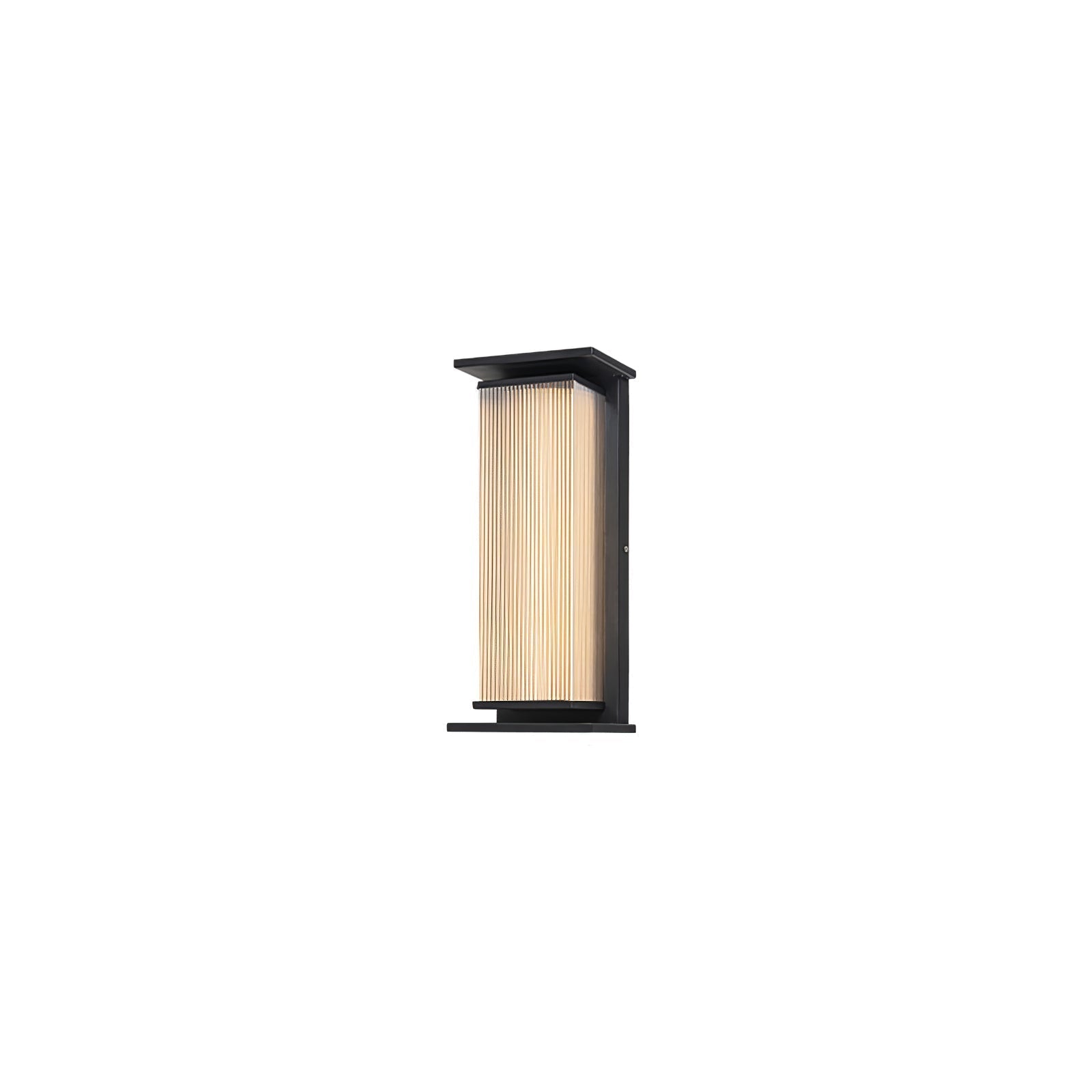 Rectangular Box Solar Outdoor Wall Lamp detail view 12