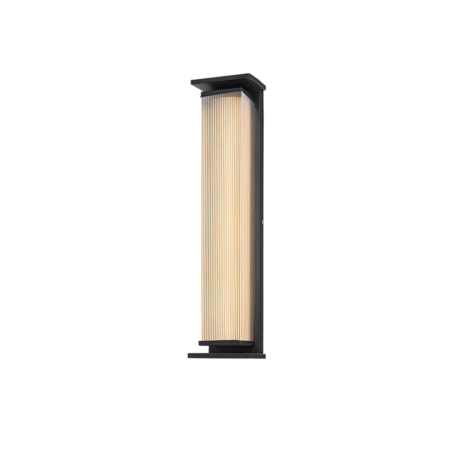 Rectangular Box Solar Outdoor Wall Lamp detail view 13