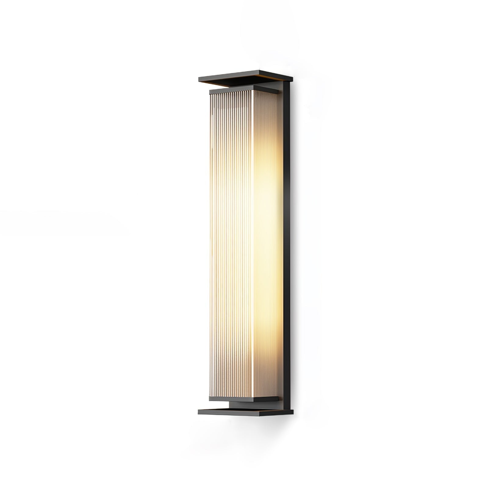 Rectangular Box Solar Outdoor Wall Lamp detail view 23