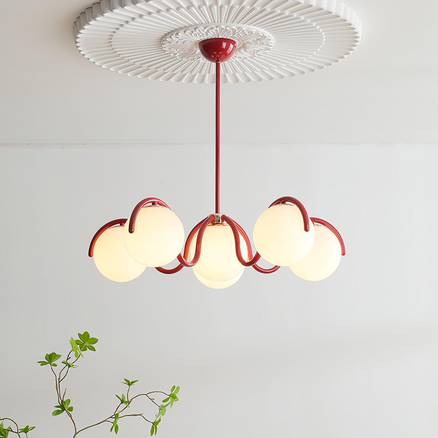 Reedway Curve Chandelier 27.2