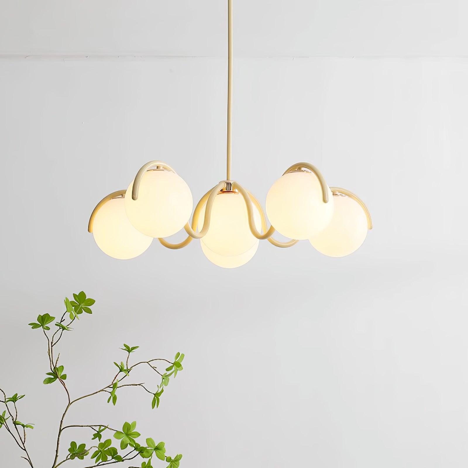 Reedway Curve Chandelier 27.2