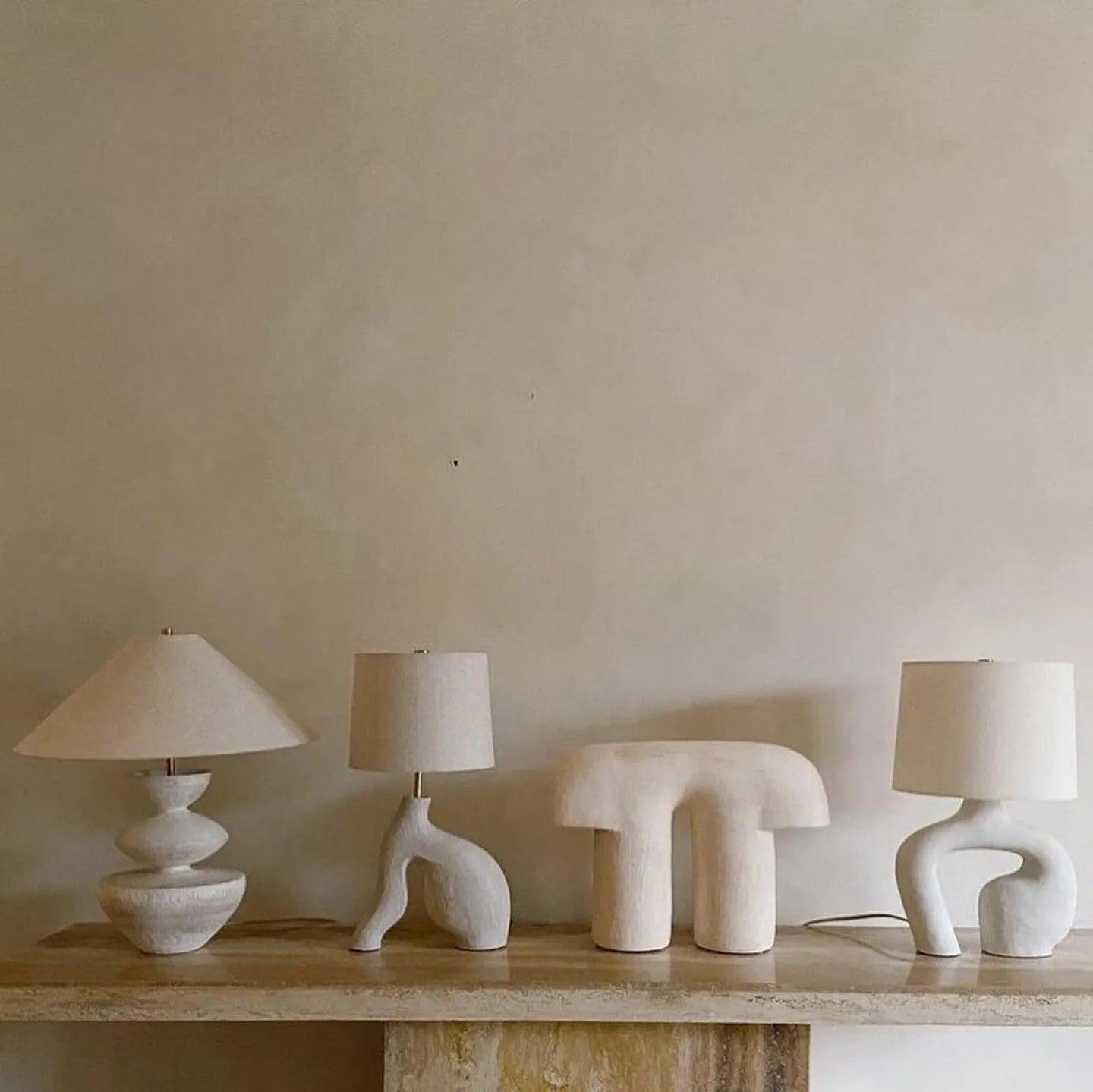 Resin Art Table Lamp 15.7