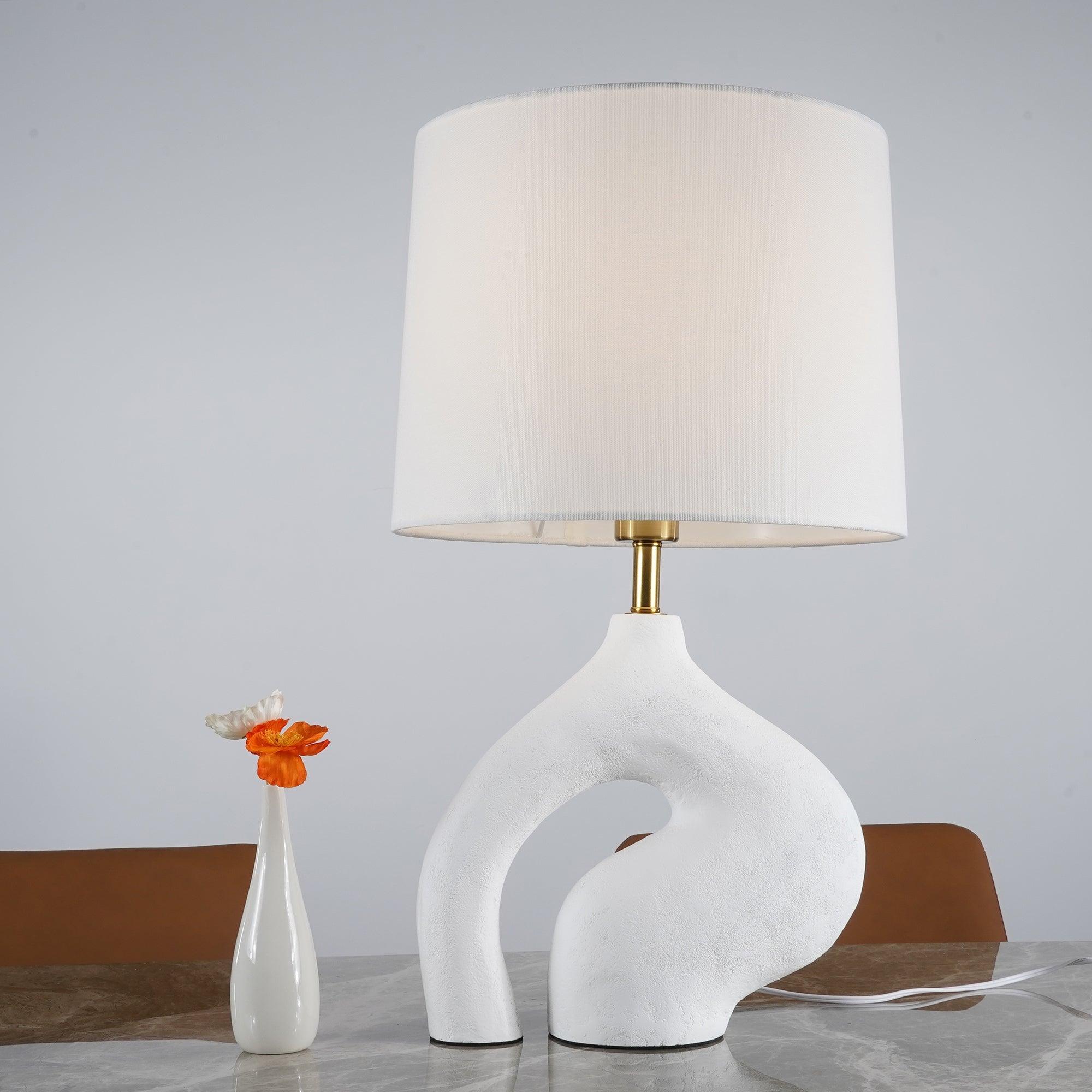 Resin Art Table Lamp 15.7