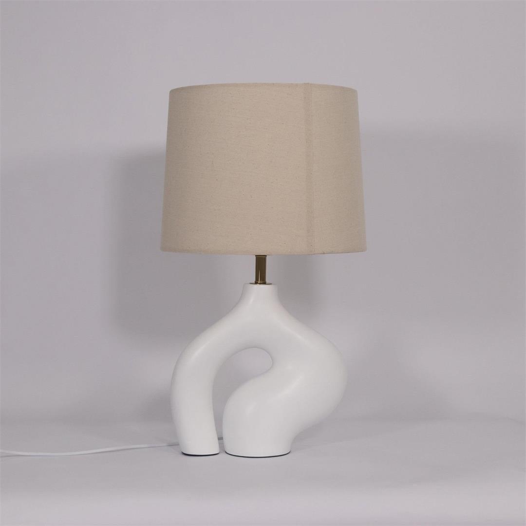 Resin Art Table Lamp 15.7