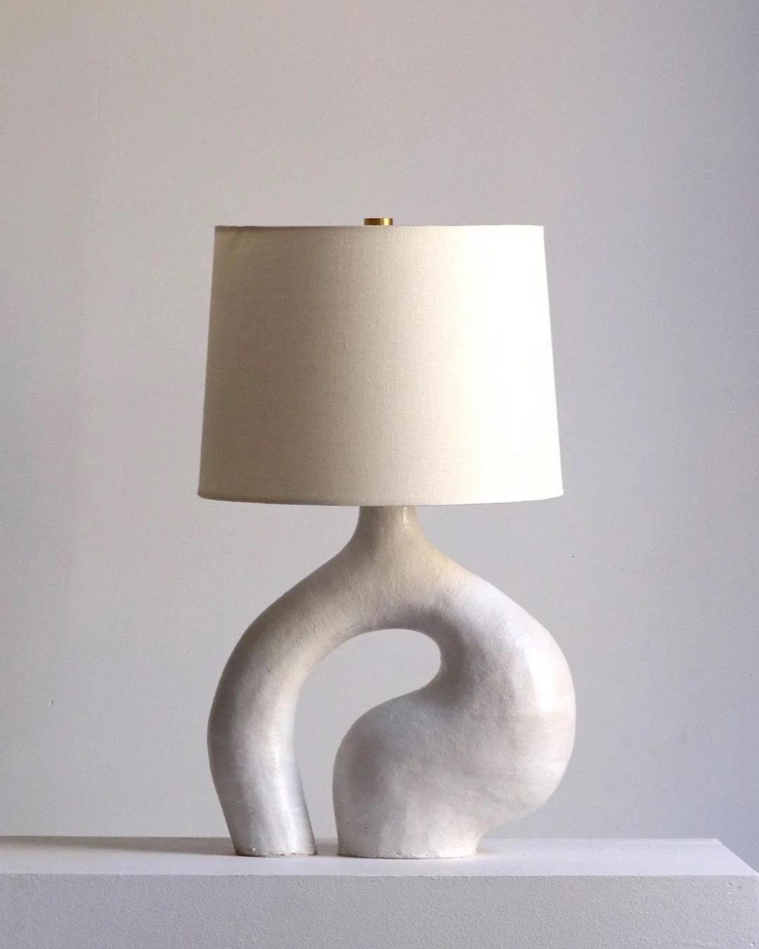 Resin Art Table Lamp 15.7