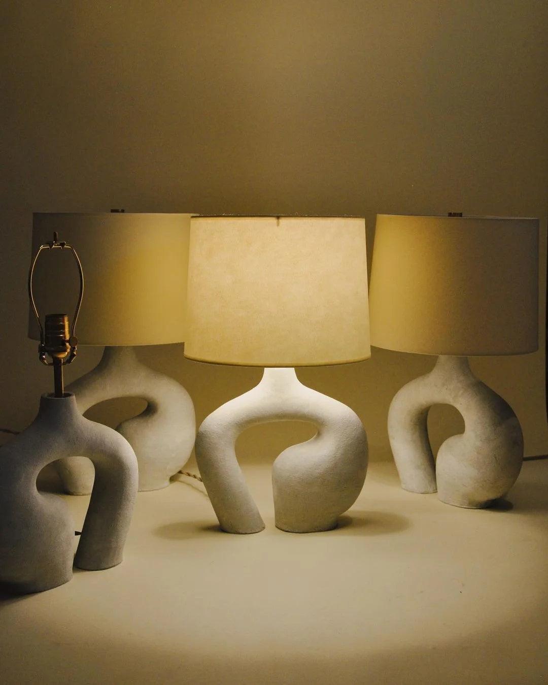 Resin Art Table Lamp 15.7