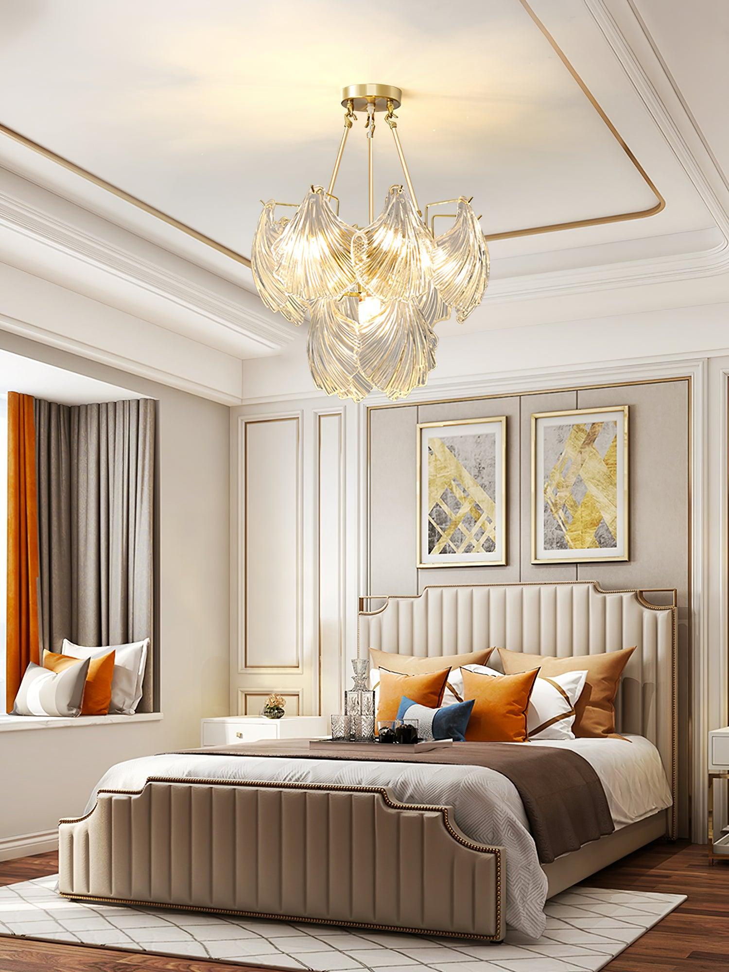 Ribbed Shell Ceiling Fixture Ceiling Light