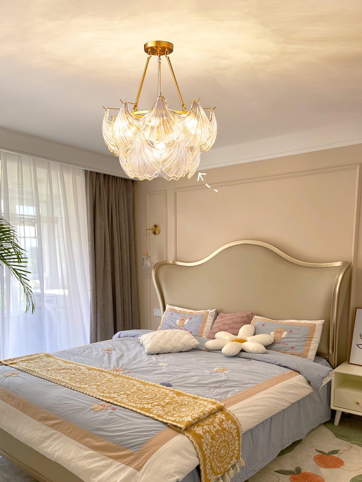 Ribbed Shell Ceiling Fixture Ceiling Light