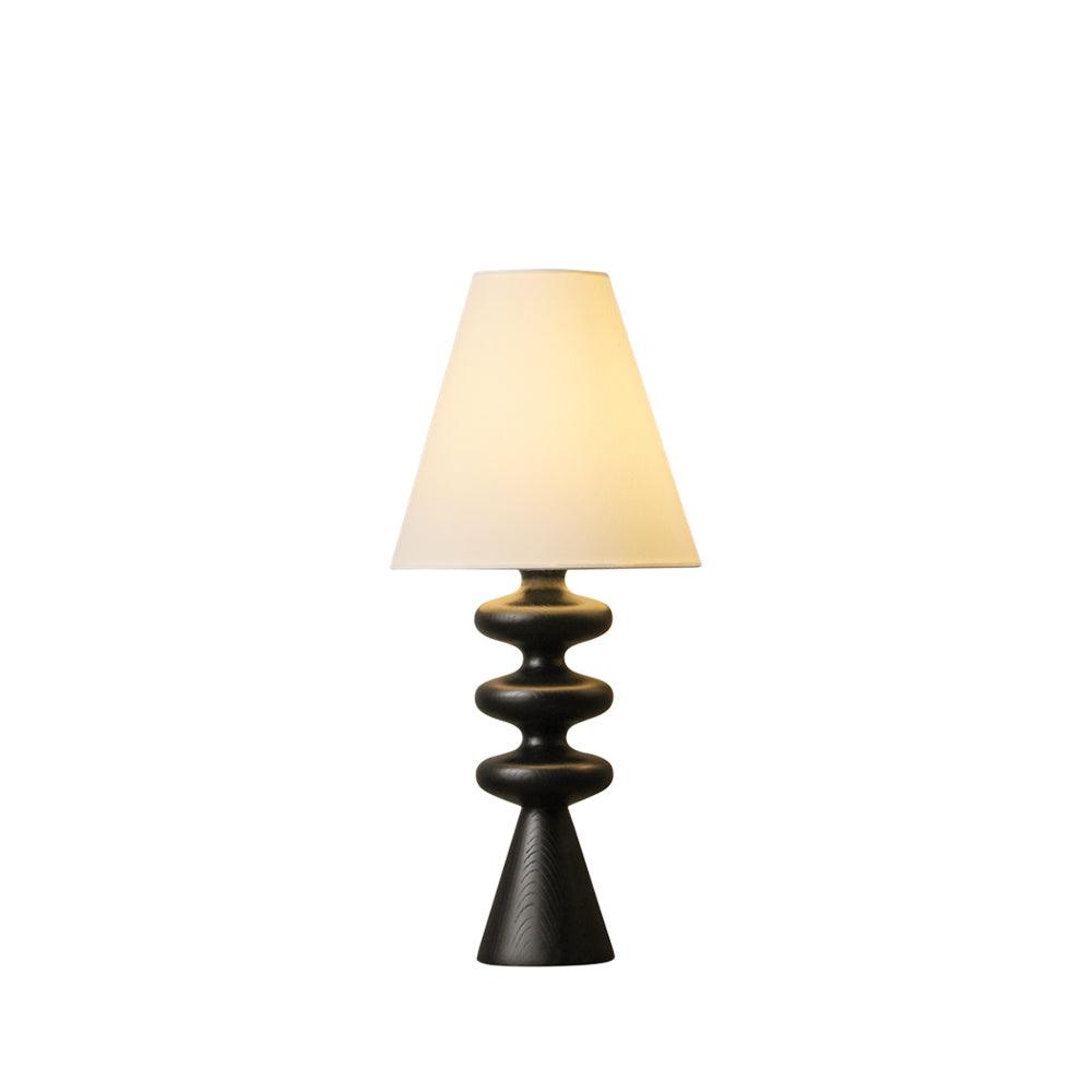 Ripple Wood Table Lamp 8.7