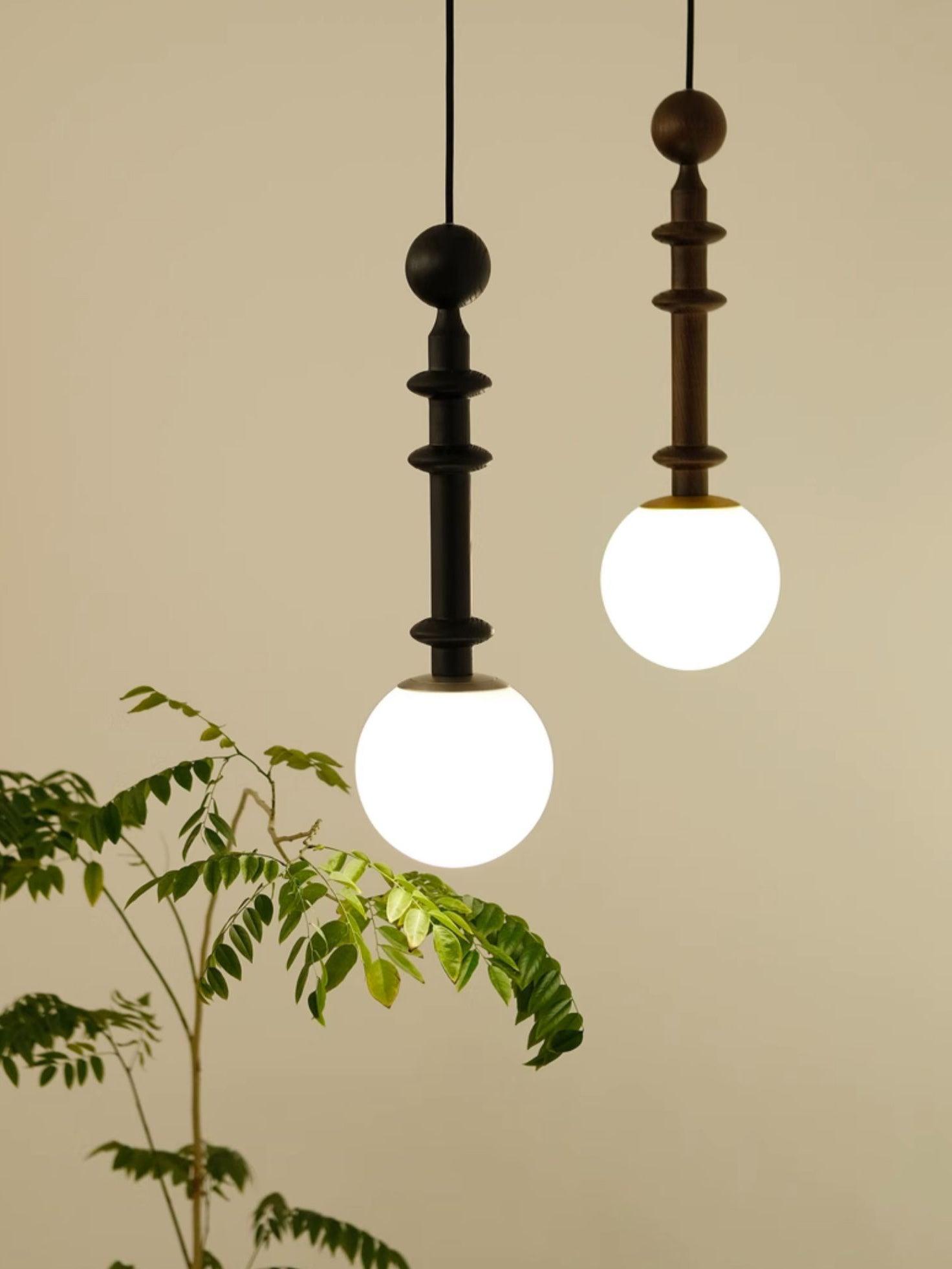 Roman Column Pendant Light