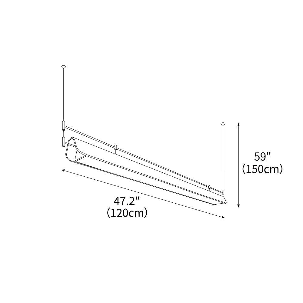 Roof LED Chandelier 47.2