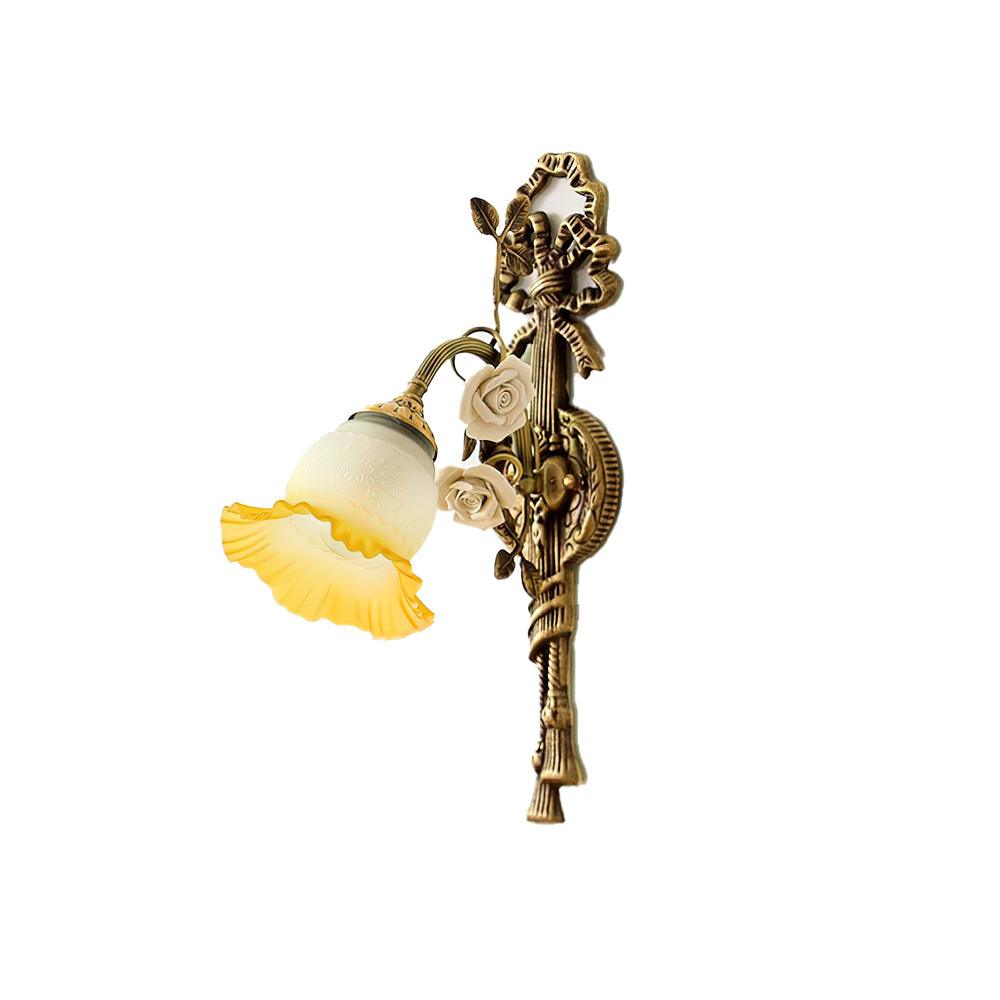 Rosalie Floral Wall Sconce 9.8