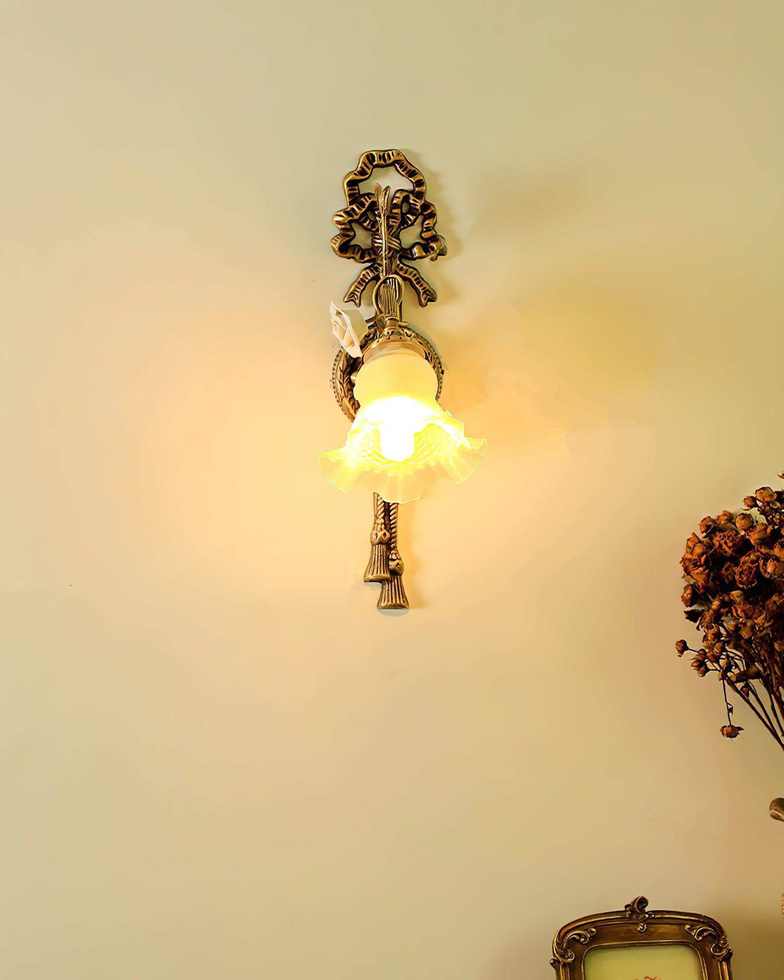 Rosalie Floral Wall Sconce 9.8