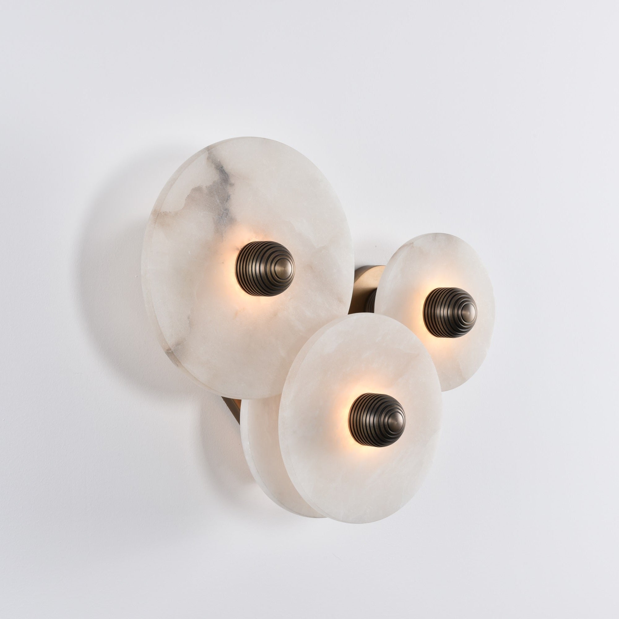 Nayra Alabaster Wall Light, Hardwired Wall Sconce, detail 17