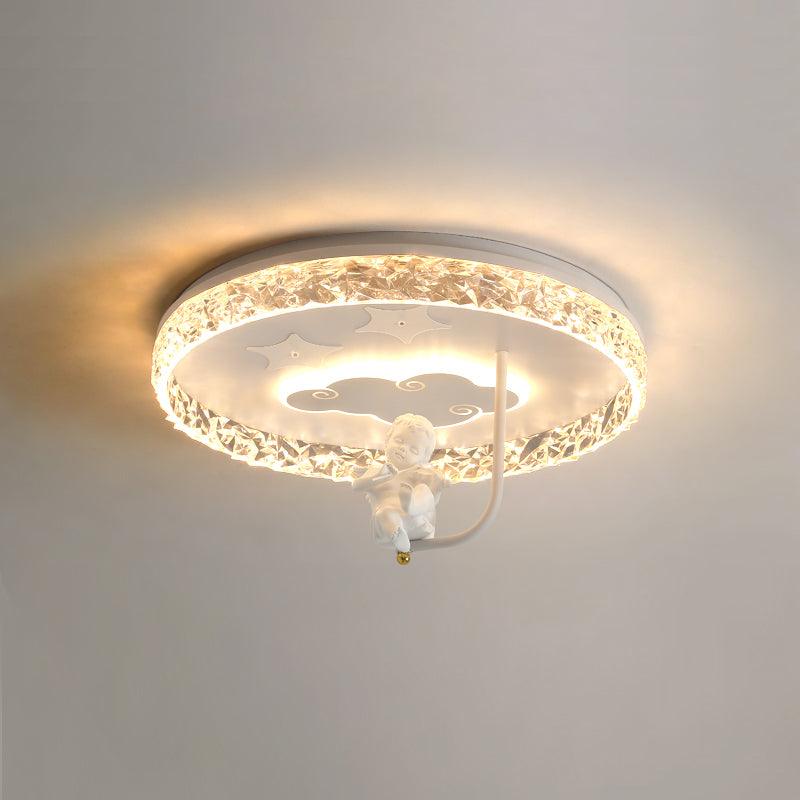 Round Carousel Children's Ceiling Light
