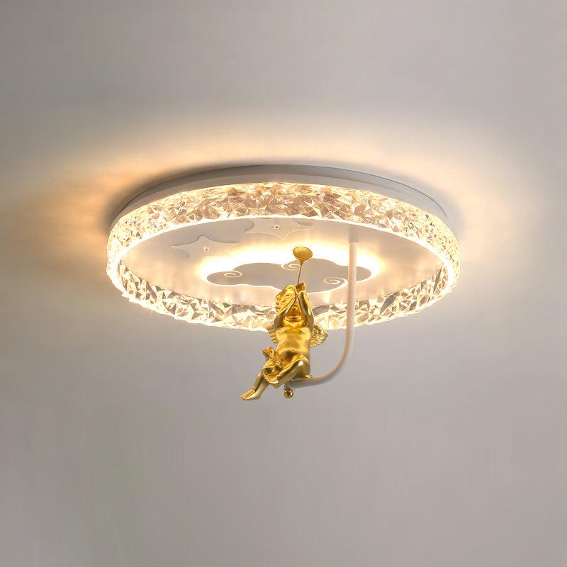 Round Carousel Children's Ceiling Light