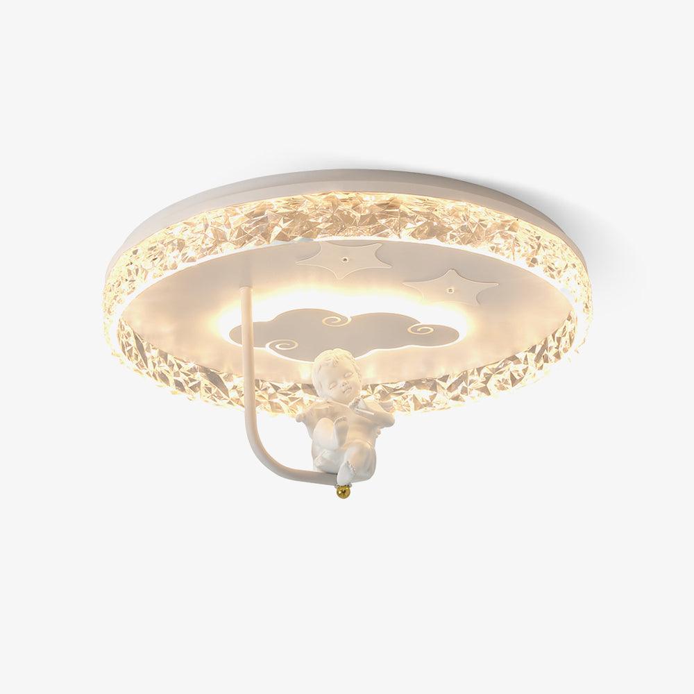 Round Carousel Children's Ceiling Light