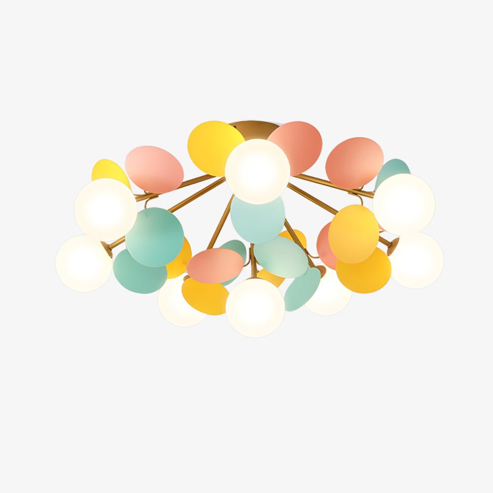 Round Macaron Ceiling Lamp Wall Sconce