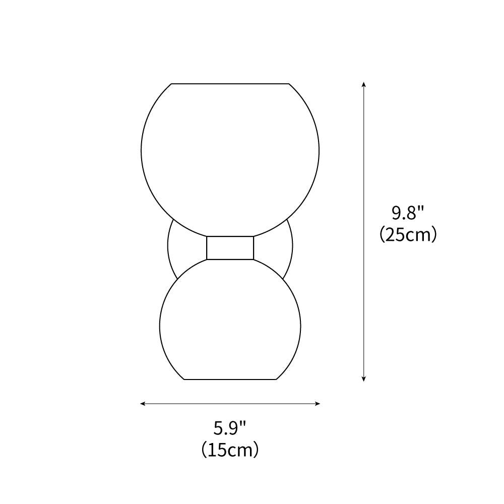 Round Pearl Sconce 5.9