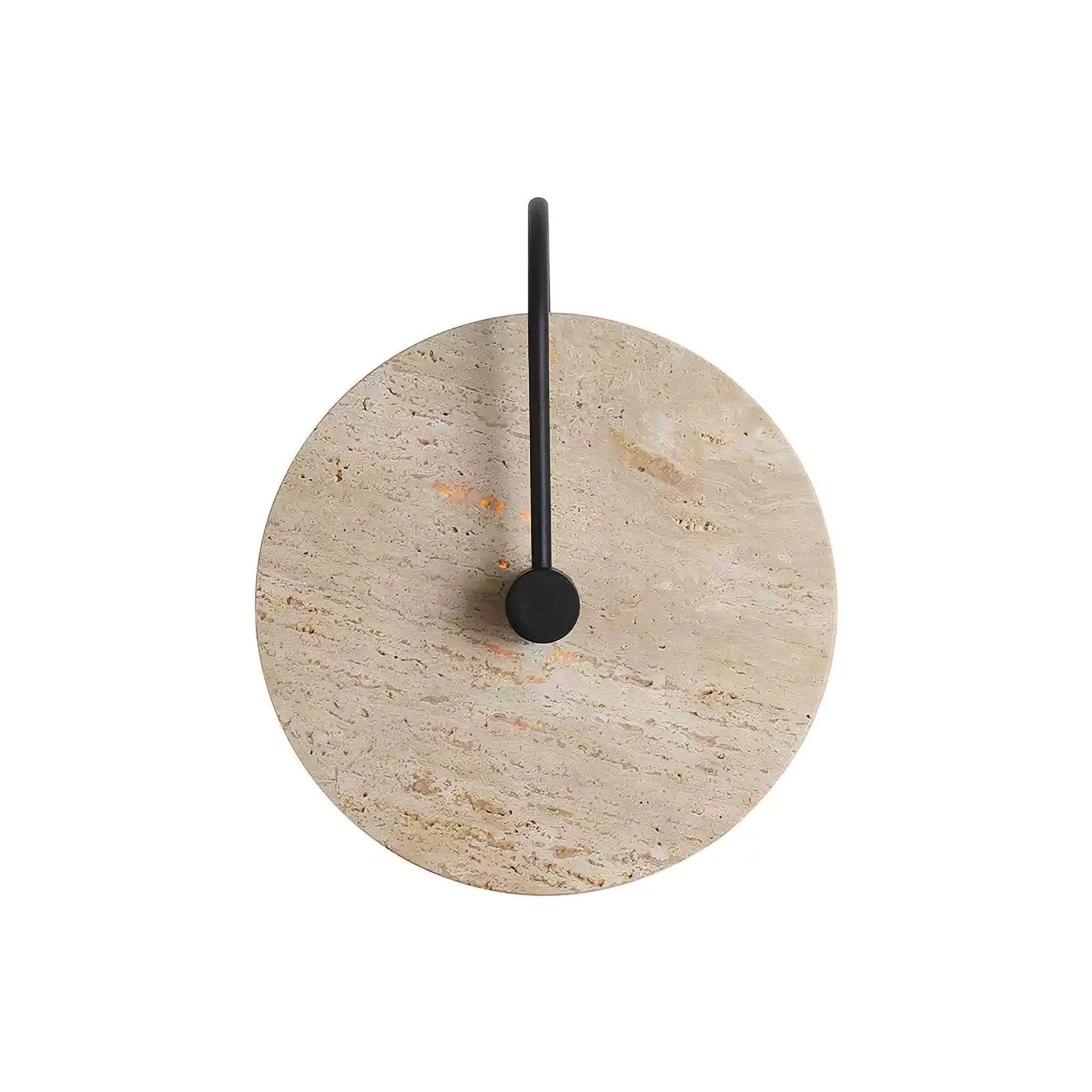 Round Travertine Wall-mounted Light Wall Lamp