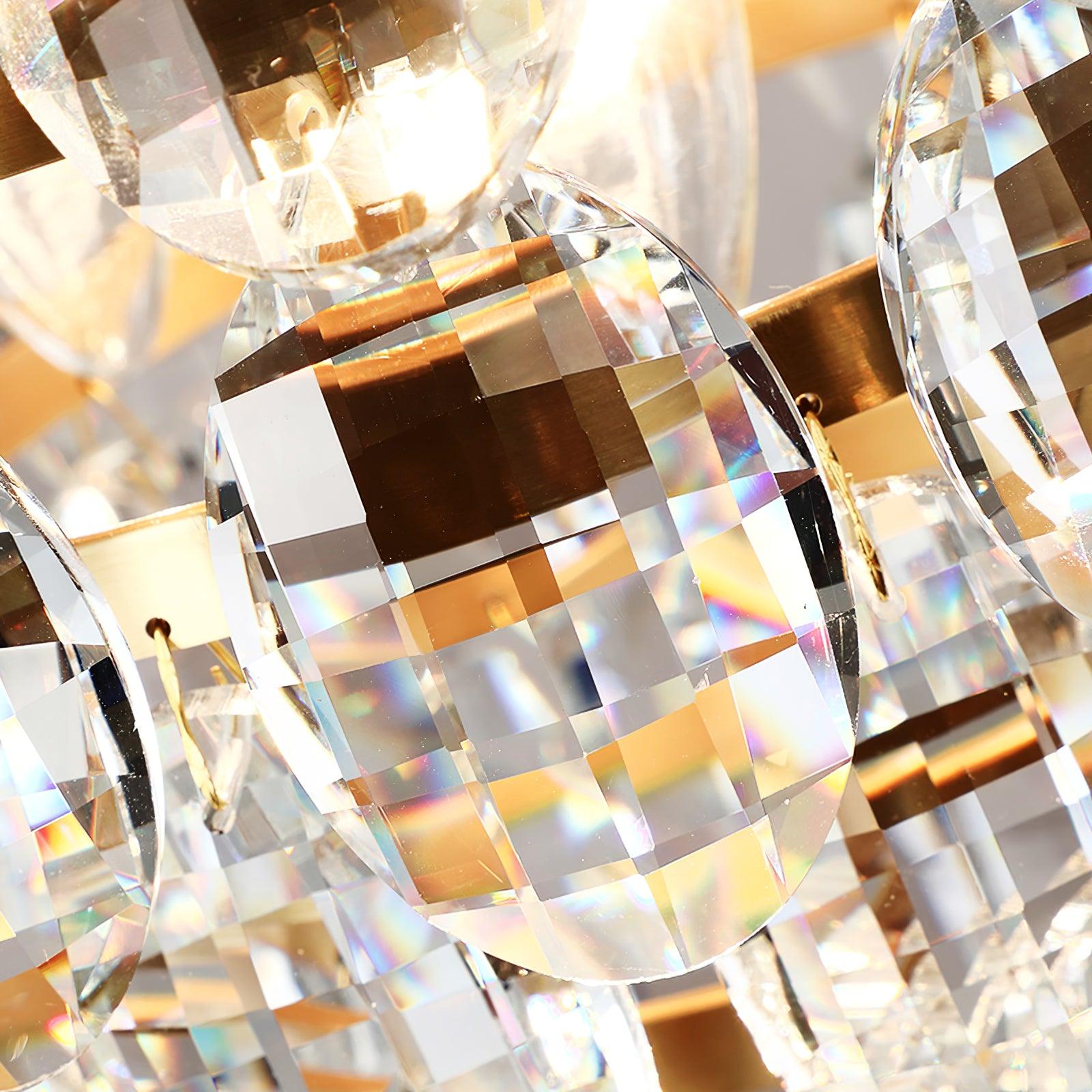 Roxanne Crystal Ceiling Light Fitting detail view 16