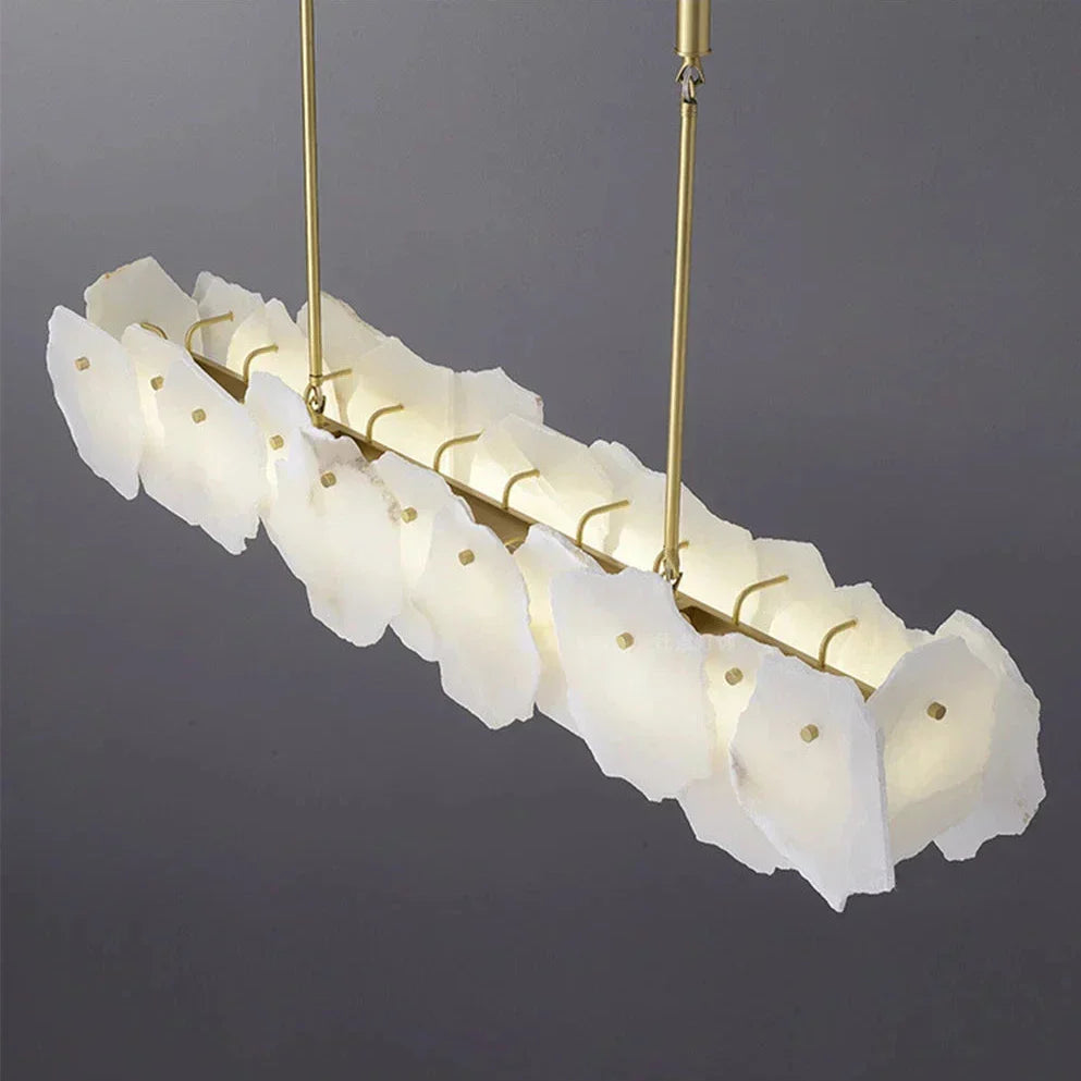 Natural Marble Dining Room Chandelier