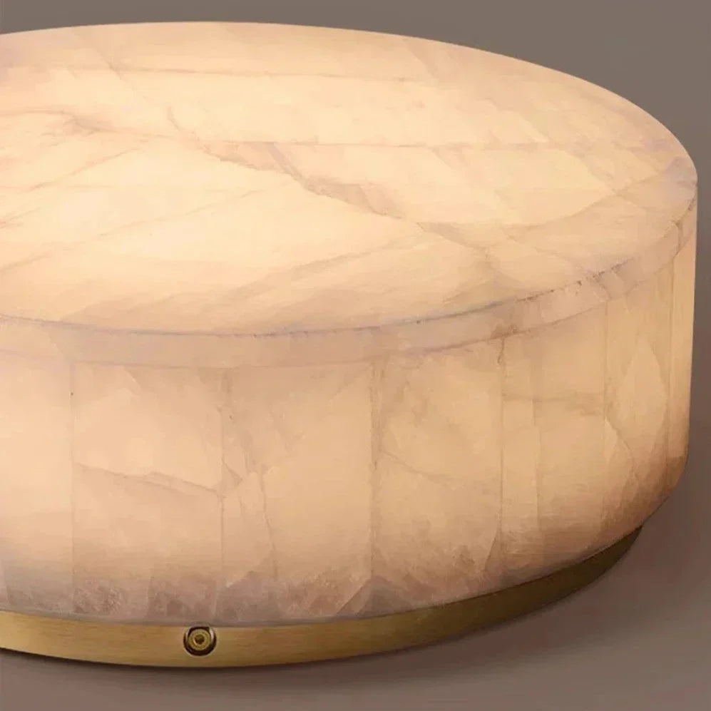 Moonshade Natural Marble Ceiling Light Fixture
