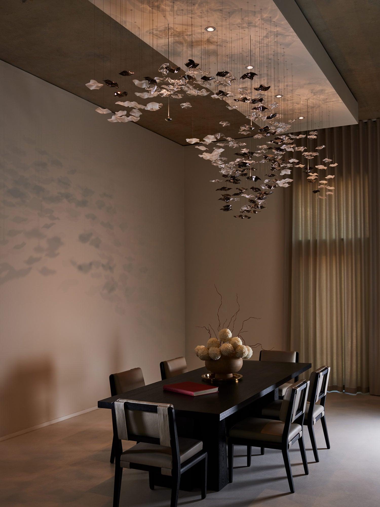 DIY Sand Sea Chandelier