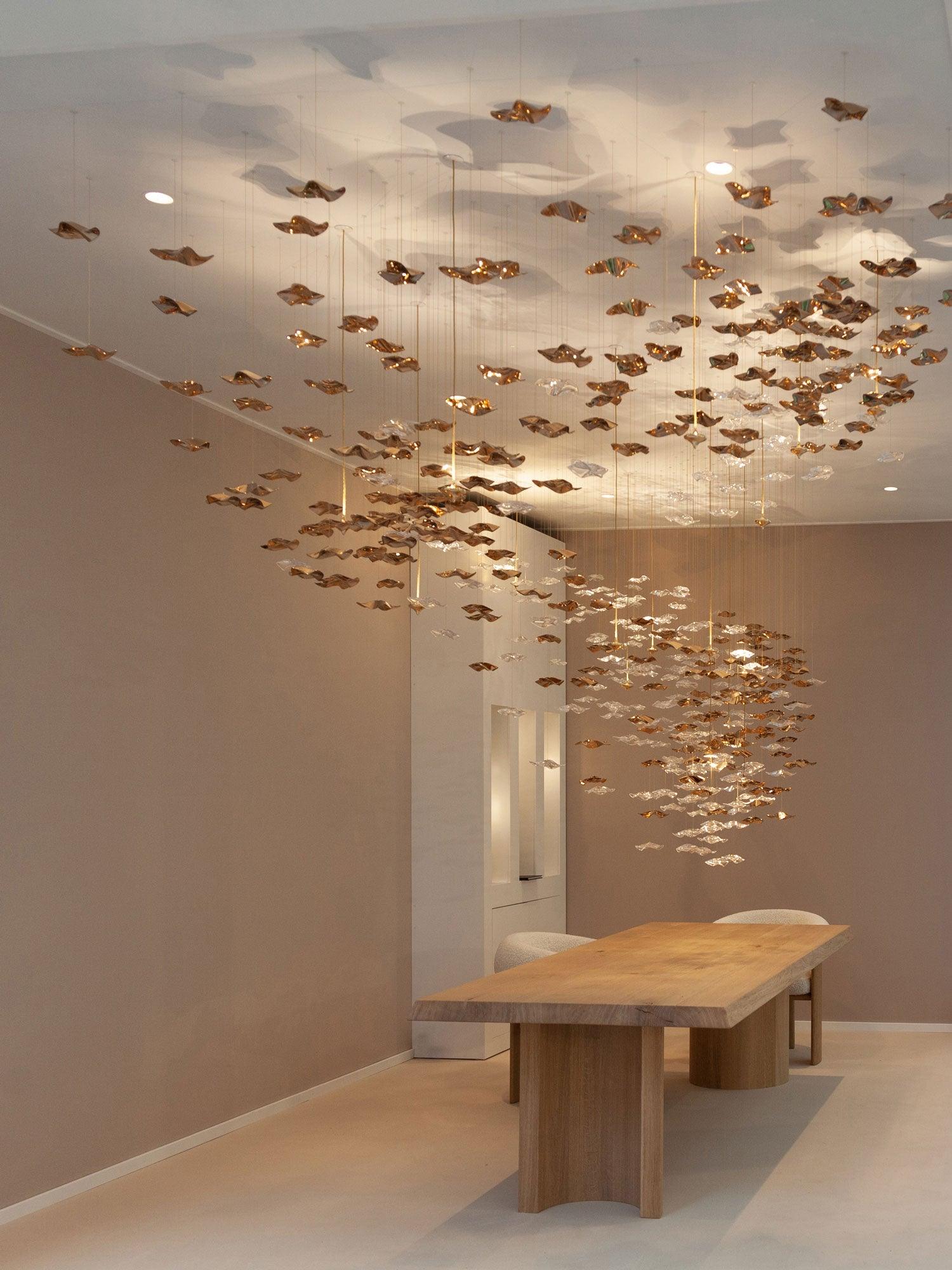 DIY Sand Sea Chandelier