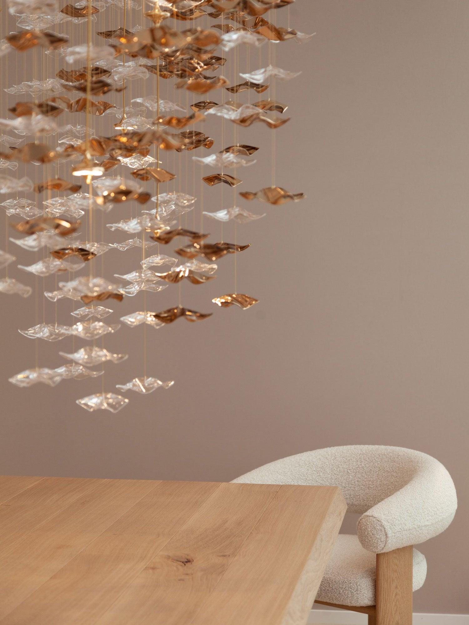 DIY Sand Sea Chandelier