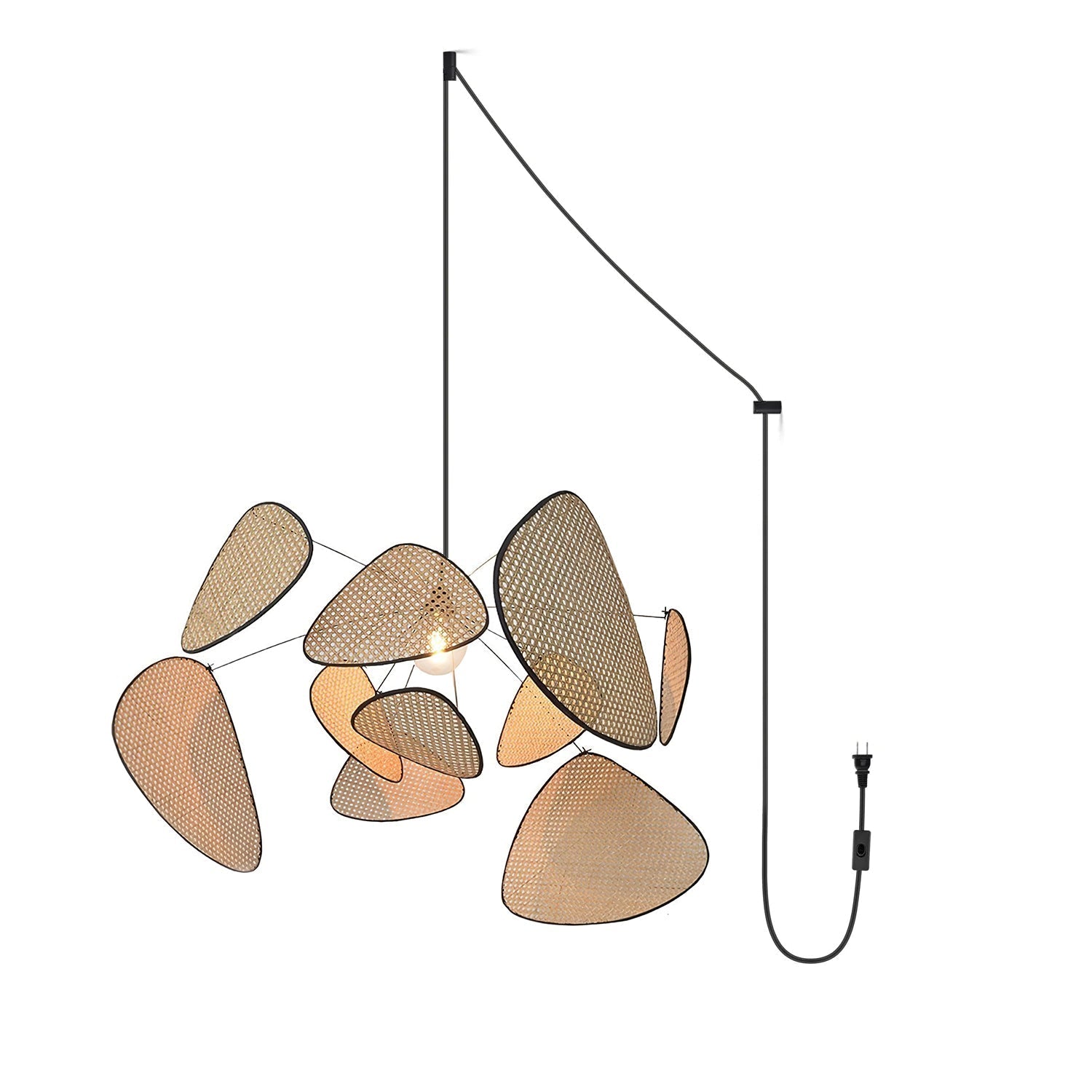 Screen Cannage Swag Light Chandelier