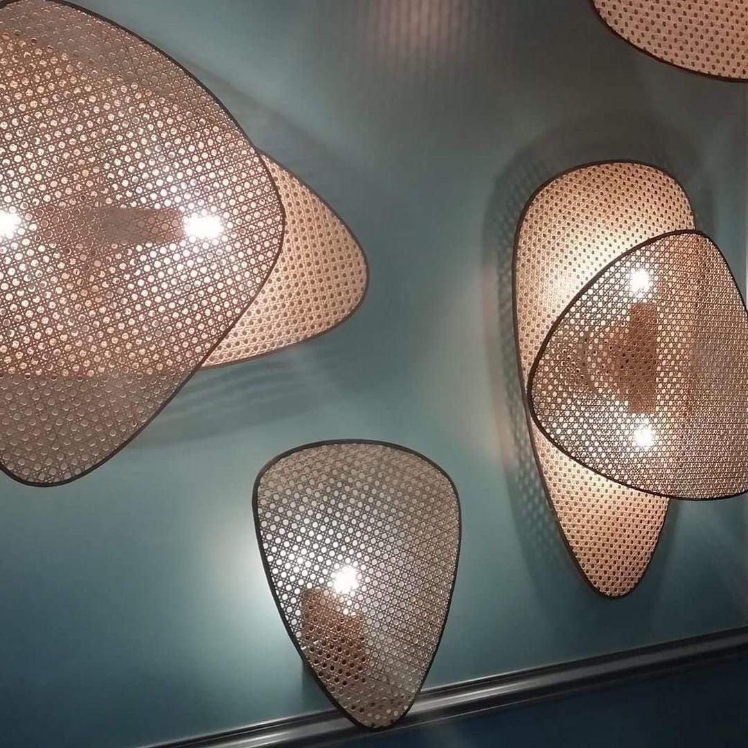 Screen Cannage Sconce
