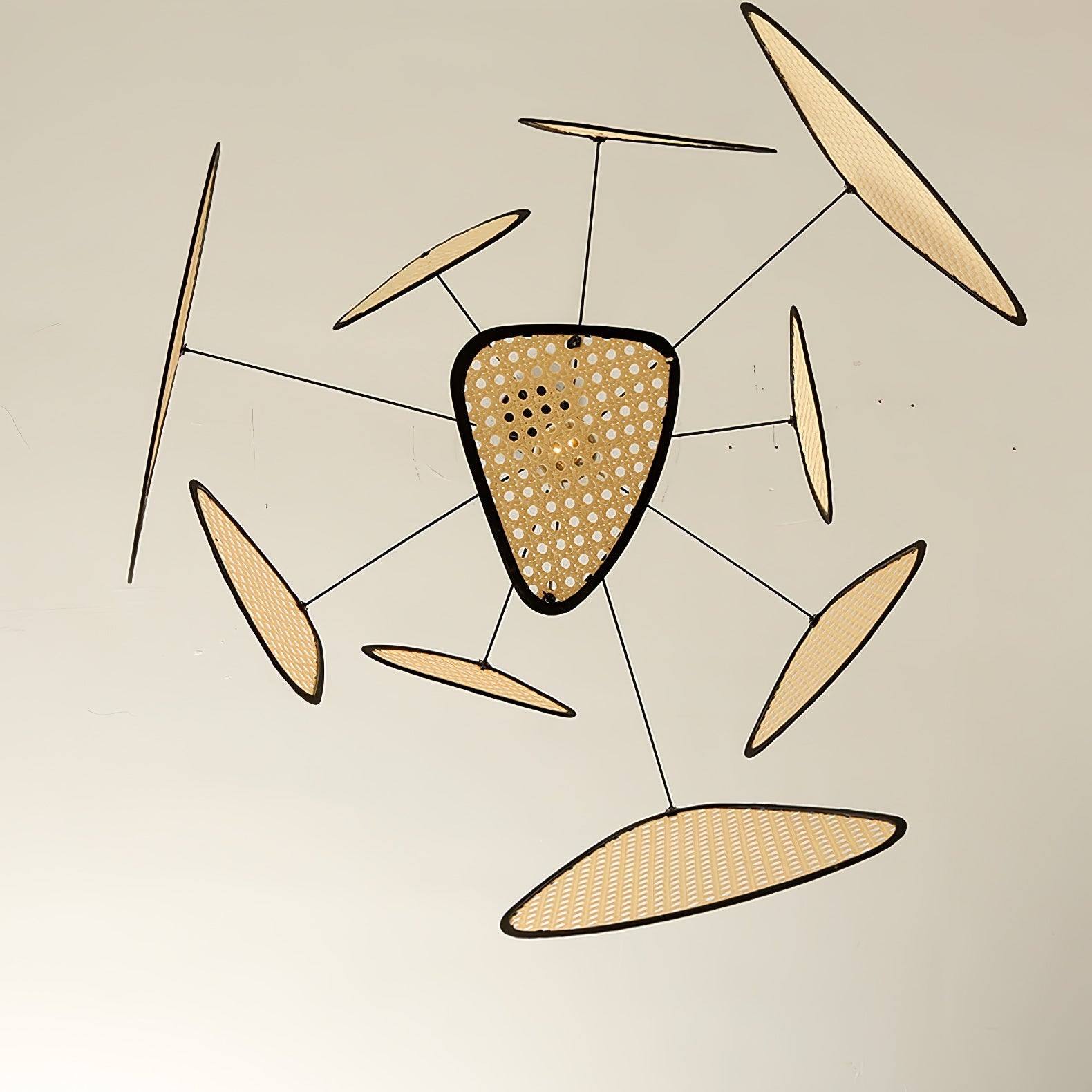 Screen Cannage Swag Light Chandelier
