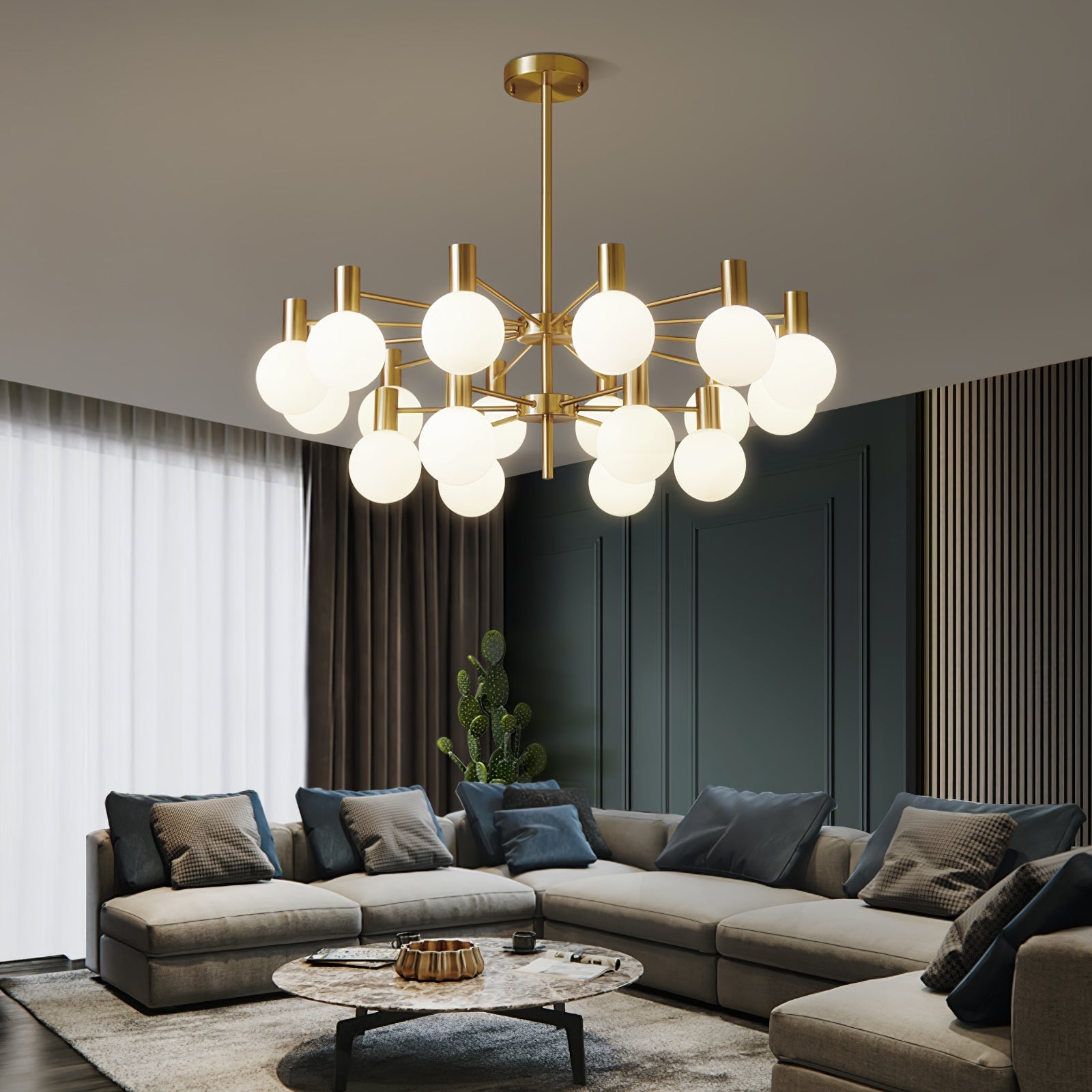 Selva Electrolier Chandelier detail view 3