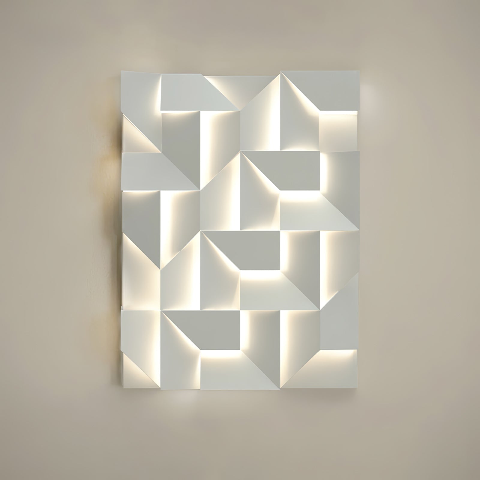 Shadows Grand Wall-mounted Light Wall Light - L 15cm x H 45cm Metal, Hardwired Wall Sconce, detail 104