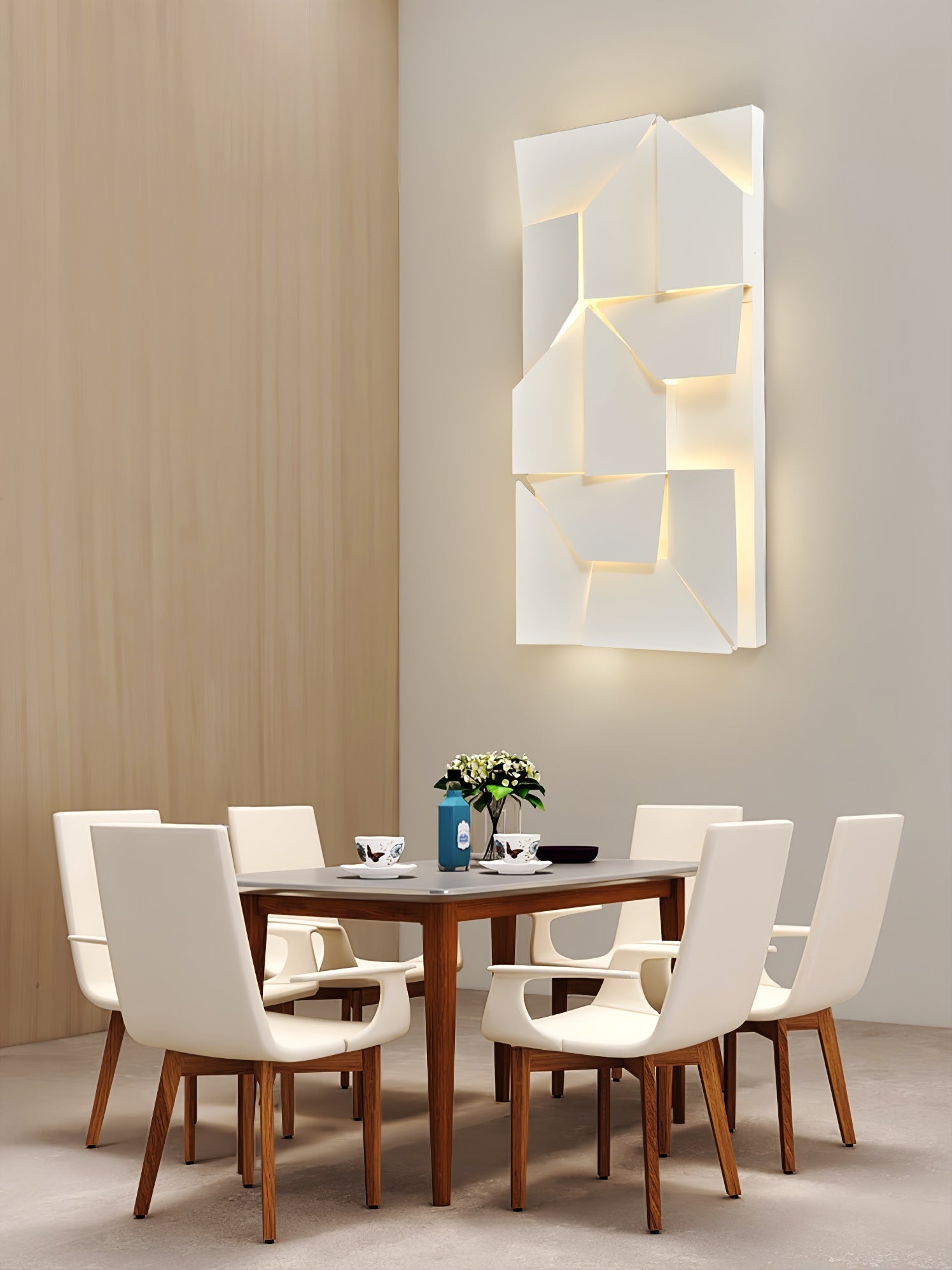 Shadows Grand Wall-mounted Light Wall Light - L 23.6 x W 23.6 Metal, Hardwired Wall Sconce, detail 105