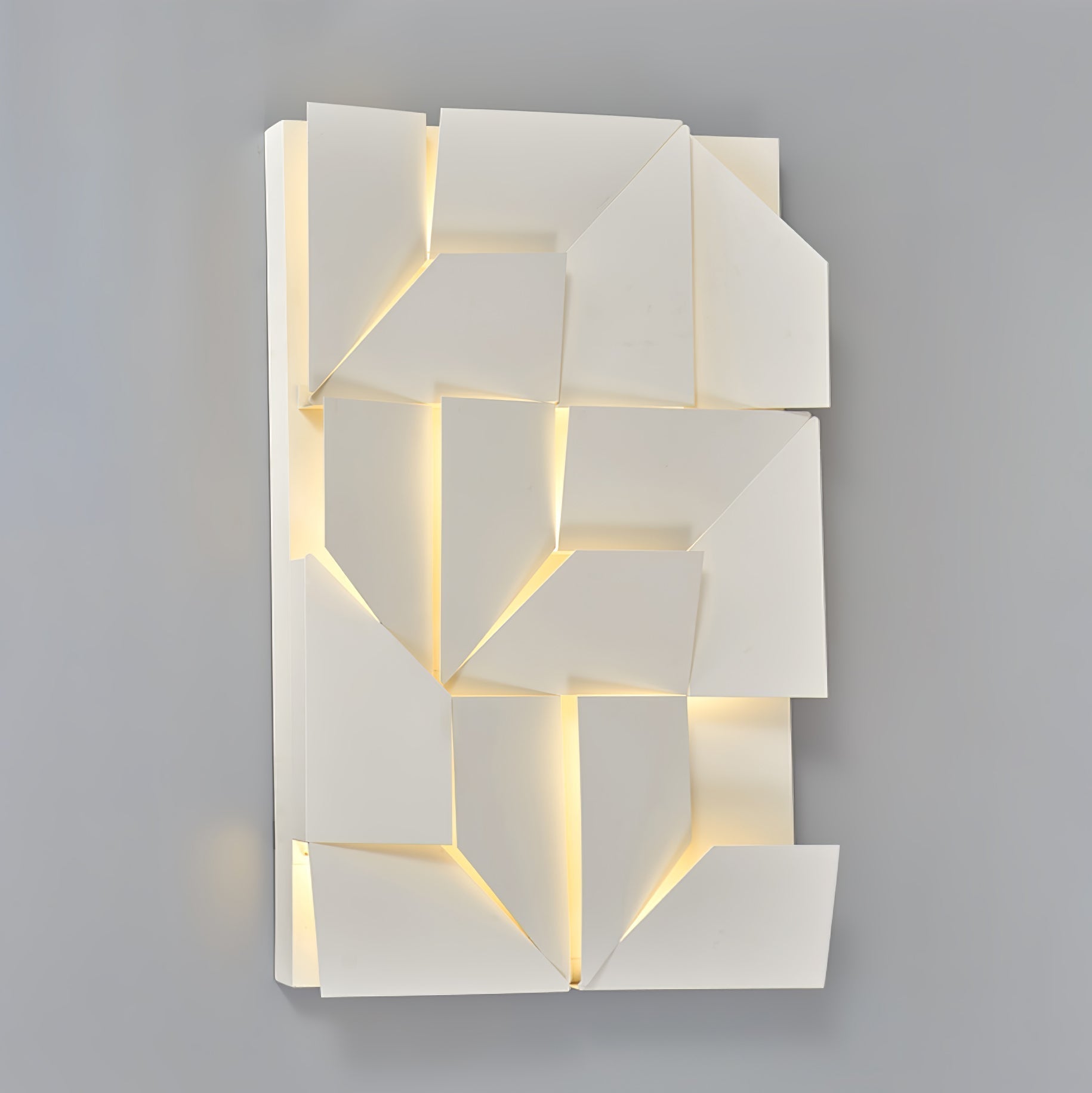 Shadows Grand Wall-mounted Light Wall Light - L 23.6 x W 23.6 Metal, Hardwired Wall Sconce, detail 114