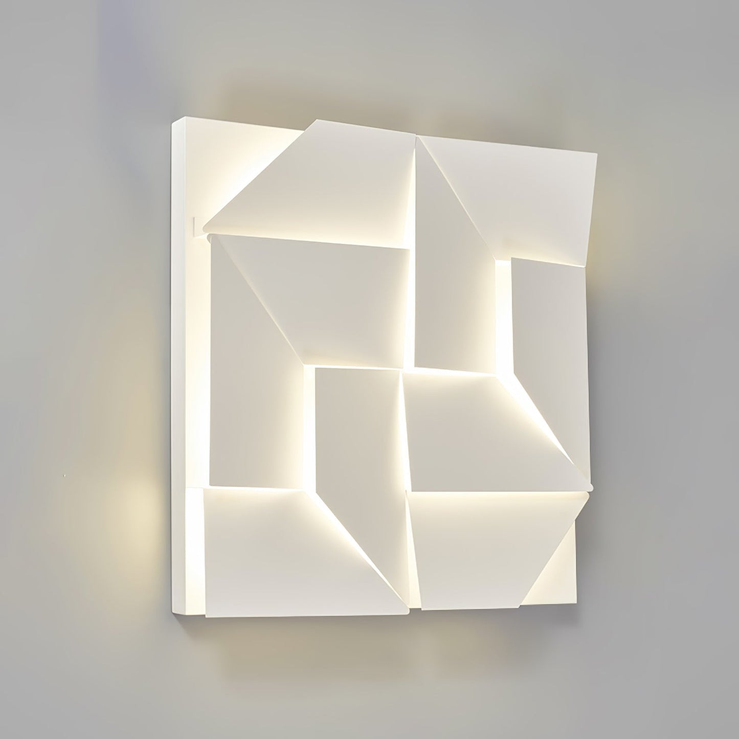Shadows Grand Wall-mounted Light Wall Light - L 15cm x H 45cm Metal, Hardwired Wall Sconce, detail 147