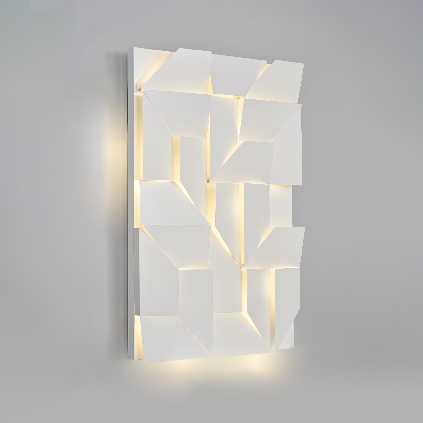 Shadows Grand Wall-mounted Light Wall Light - L 23.6 x W 23.6 Metal, Hardwired Wall Sconce, detail 125