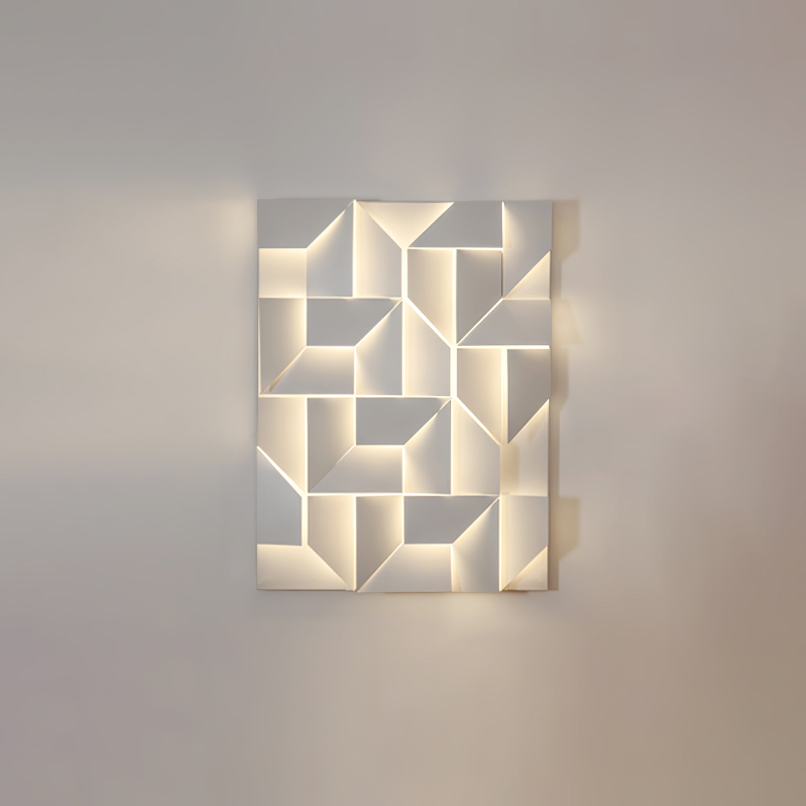Shadows Grand Wall-mounted Light Wall Light - L 15cm x H 45cm Metal, Hardwired Wall Sconce, detail 131