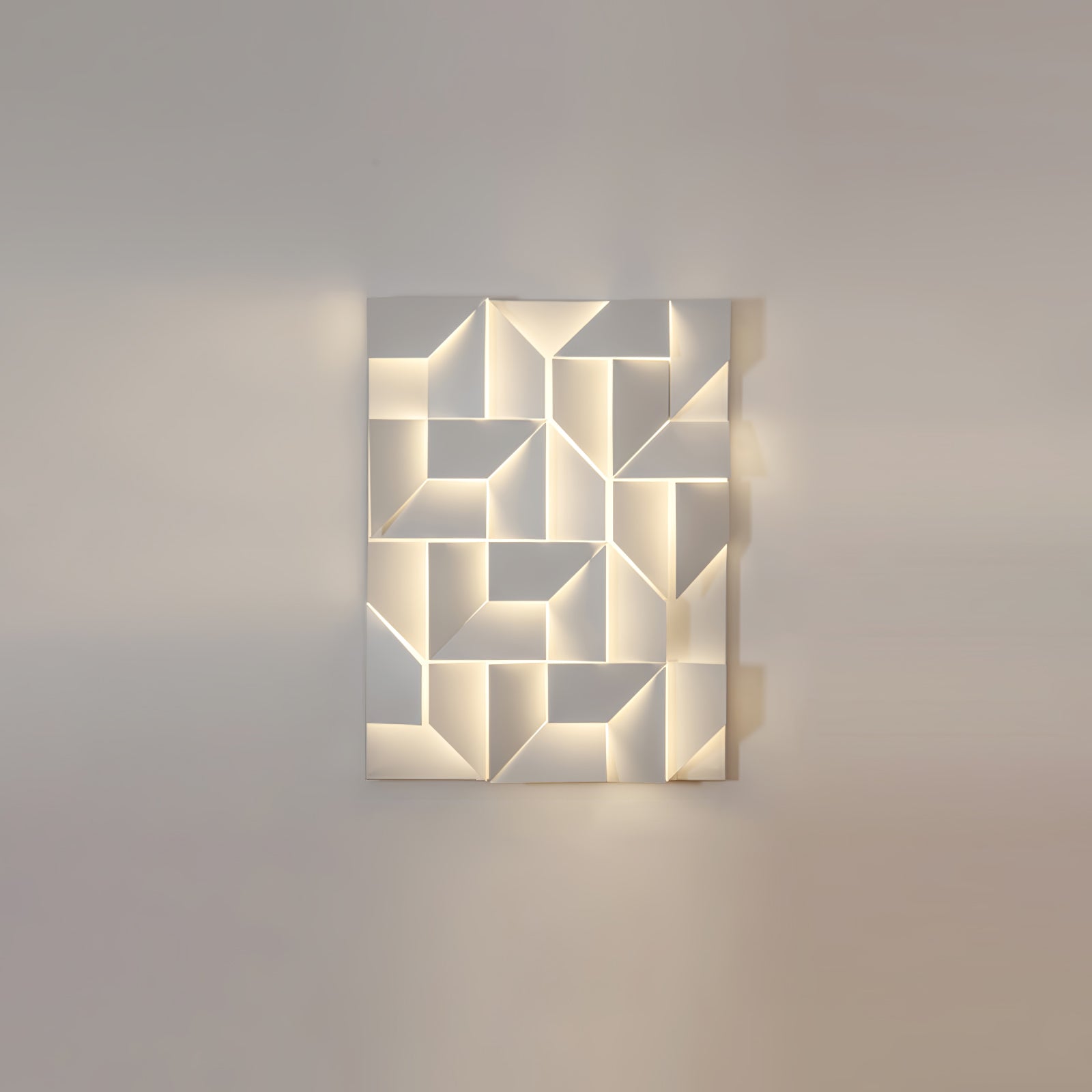Shadows Grand Wall-mounted Light Wall Light - L 23.6 x W 23.6 Metal, Hardwired Wall Sconce, detail 150